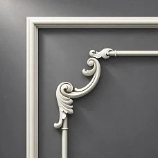 Corner decorative element of the CPU-4-1 set close-up