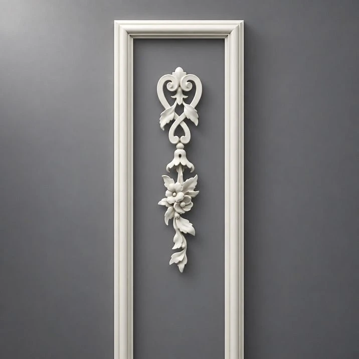 Stucco decoration CPU-4-3 for walls from the Versailles Light collection