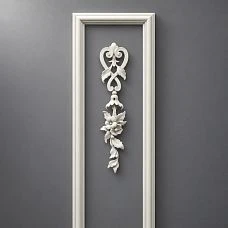 Stucco decoration CPU-4-3 for walls from the Versailles Light collection