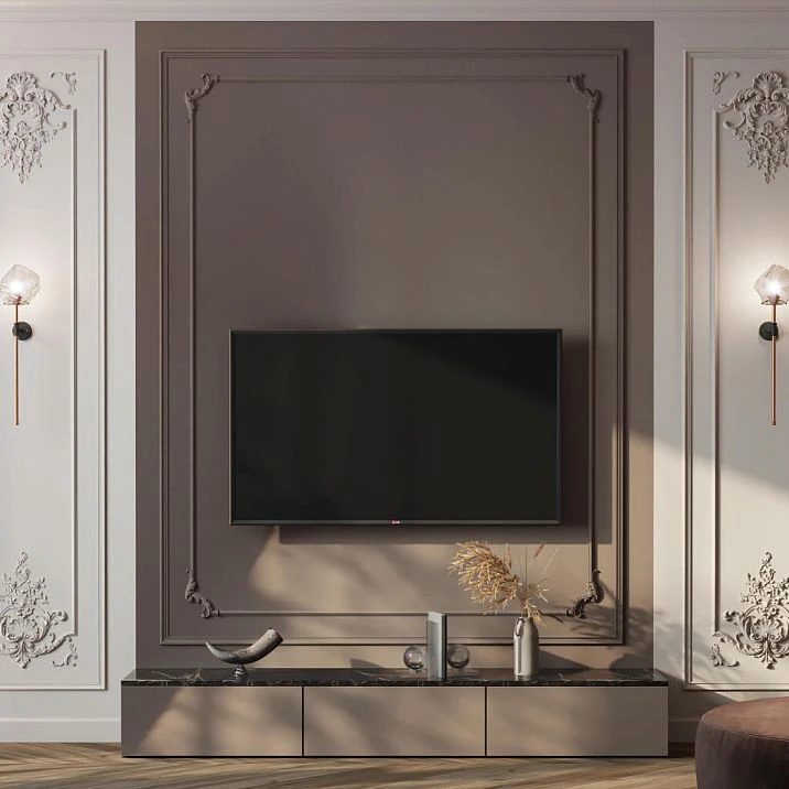 Set of molded decor CPU‑5‑1 from the Versal series for impressive wall decoration in interiors.