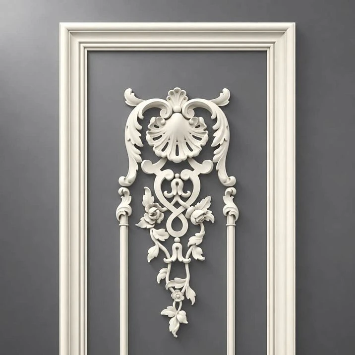 Stucco decor set CPU‑5‑7 from the Versal series for an expressive interior.