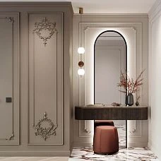 Polyurethane stucco decor CPU-7-1 for interior frame