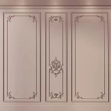 Polyurethane set CPU‑8‑2 for expressive wall decor in an elegant style.
