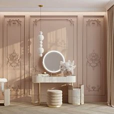 Set of polyurethane stucco decoration CPU‑8‑3 for wall design in the Summer Garden collection.