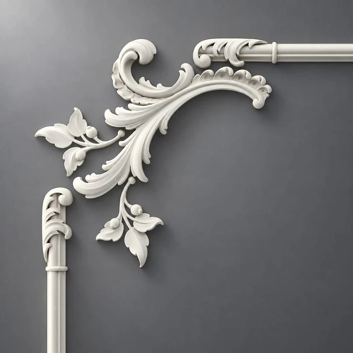 Set CPU‑8‑3 Summer Garden for classic interior decor with a floral motif.