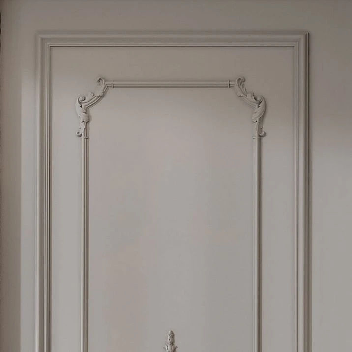 Interior frame CPU-9-2 made of MDF molding and polyurethane stucco