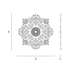 CR-01-1 Decor, Set Drawing