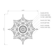 Composition of the CR-02-1.1 Decorative Overlays Set