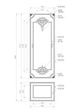 Decor Set C-001-1 Wooden Composition