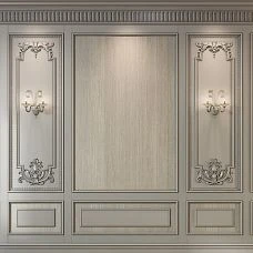 Decor set C-003-4, wall decor, interior photo