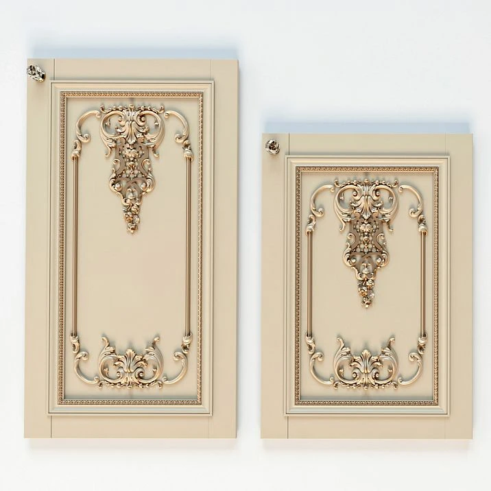 Furniture facade with decor set C-005-2, furniture decoration