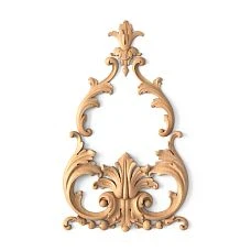 Interior decor set, carved appliqu&eacute;s