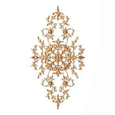 Wooden decor set C-052 for furniture, detailed composition