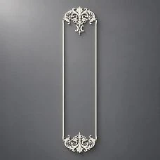 Set of stucco decor CPU-11-1 Ekateringof for wall decoration made of polyurethane and MDF