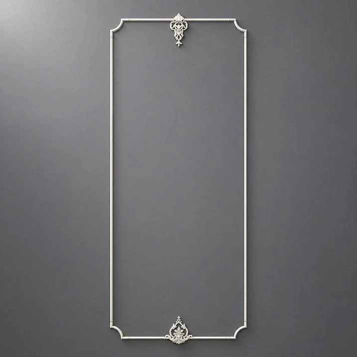 Set of decorative moldings CPU-12-2 Petersburg for accent wall decoration