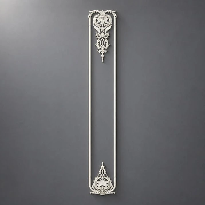 Stucco decor set CPU-13-1 Peterhof for narrow wall design