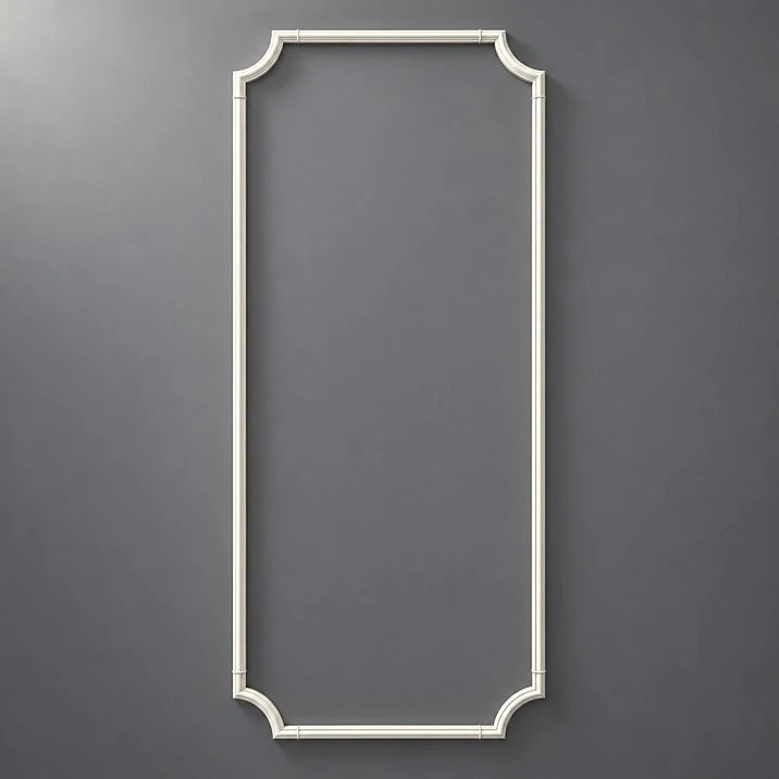 STAVROS polyurethane wall decor set CPU-1-3 from the Neoclassic collection with corner overlay and molding