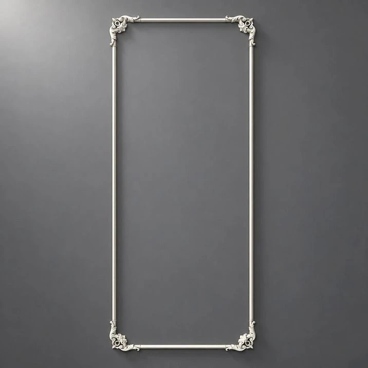 CPU-2-3 molding decor set, decorative wall frame with shaped corner elements