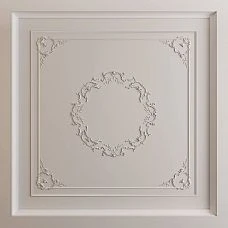 Classical-style ceiling stucco decor set CPU-P3