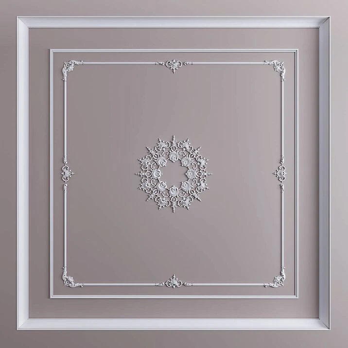 CPU-P5 set of stucco decor for a ceiling in a classic style