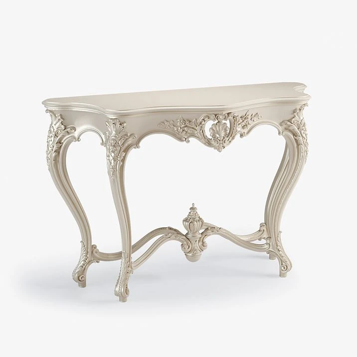 Luxurious Versailles 006-001 Console with Carving