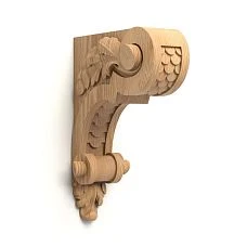 Carved Bracket KR-023 for an Elegant Interior