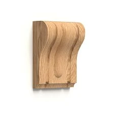 Carved bracket KR-039 from oak for an elegant interior