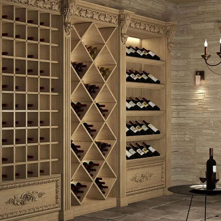 Carved bracket KR-052 for decorating a wine cellar photo