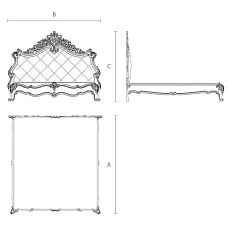 Versailles Bed with Luxurious Tufting