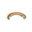 Wooden decor N-428L (A=175 B=70 C=15 mm) (Oak, Prestige)