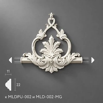 Polyurethane molding MLDPU-2-2.1
