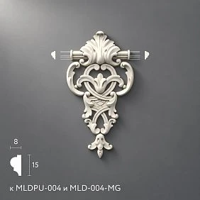 Polyurethane molding MLDPU-4-1.1