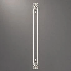 Relief decoration CPU.VRS-057 &ndash; overall view of elegant vertical polyurethane composition