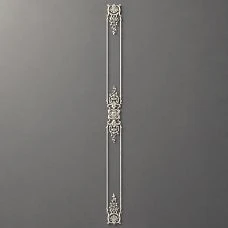 Overall view of Relief decoration CPU.VRS-058, showcasing elegant scrolls and rich ornament