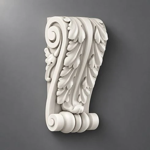 Polyurethane relief decoration KRPU-003