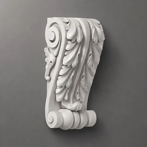 Polyurethane relief decoration KRPU-003