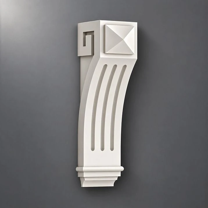 Buy wall relief, molded polyurethane console Stavros