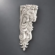 Polyurethane decorative molding for classic wall moldings for interior design