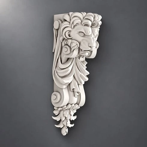 Polyurethane relief decor KRPU-034