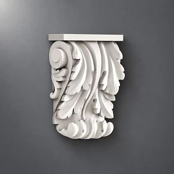 Polyurethane relief decoration KRPU-036