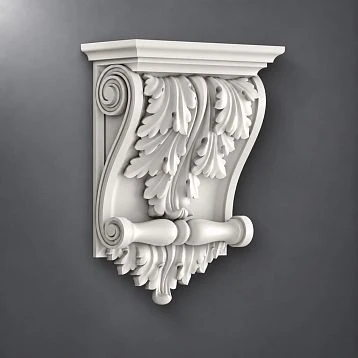 Molded polyurethane decoration KRPU-047