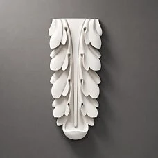 Polyurethane Insert with Floral Pattern NPU-018 for Classic Interiors
