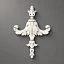 Molding decor NPU-113 (A=65 B=93 C=8 mm) (Polyurethane)