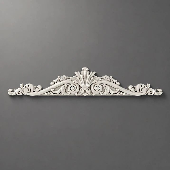 Durable polyurethane applique NPU-217 for decorating interiors and facades