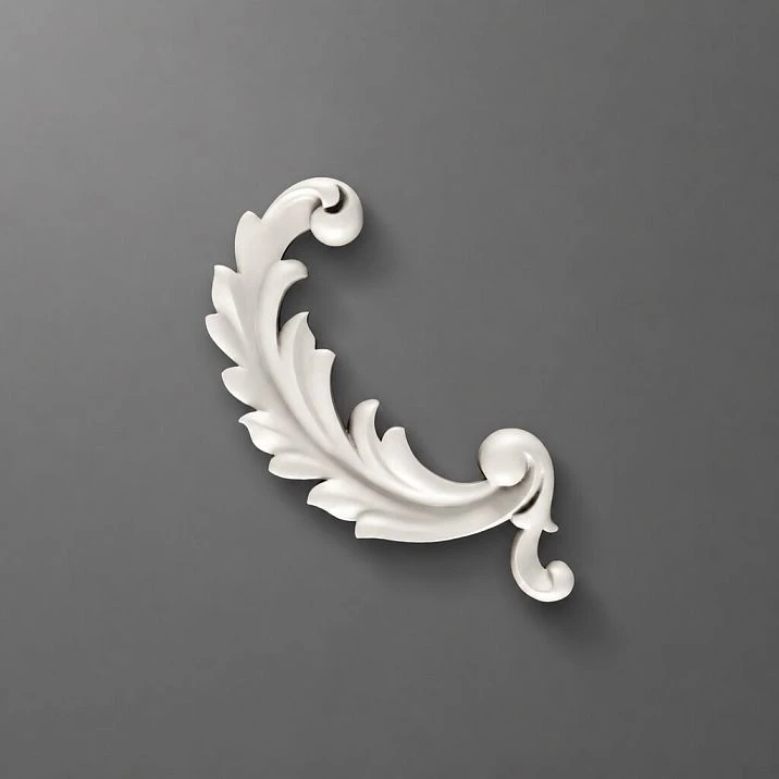 Stucco molding in interior design