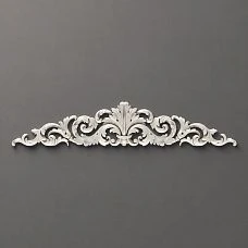 NPU-270 Molded Decoration &ndash; carved polyurethane overlay with white molding effect