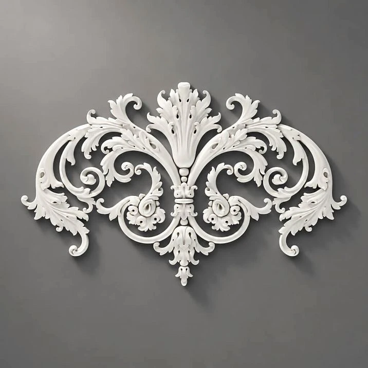 NPU-276 Molded Decoration &mdash; decorative polyurethane molded ornamentation with detailed patterns