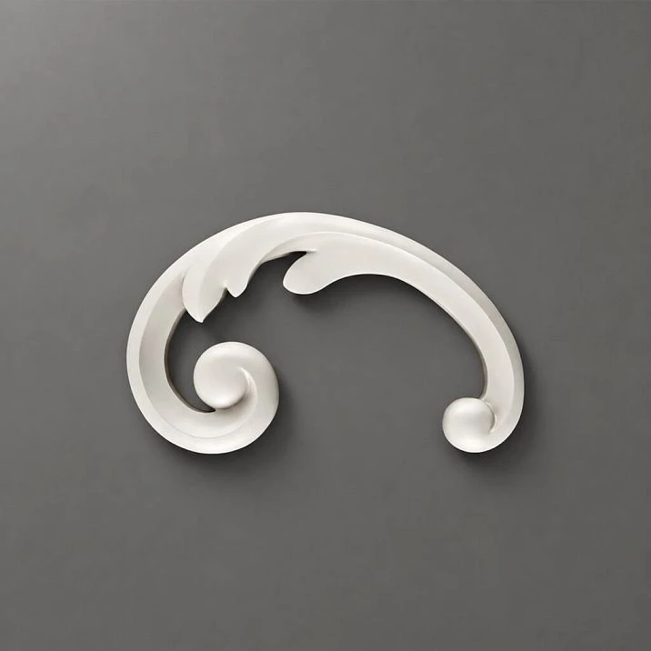 NPU-287L Molded Decoration &mdash; 3D polyurethane molding with detailed ornaments