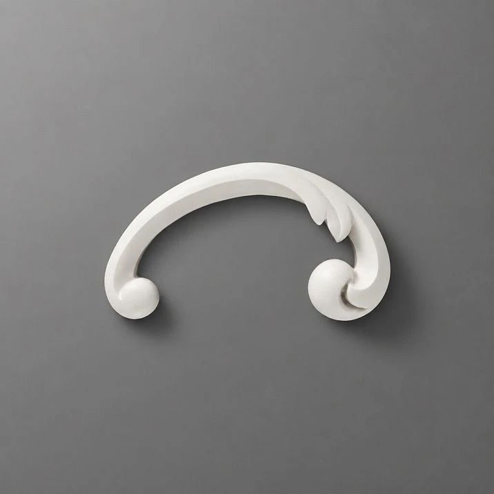 NPU-288R decorative molding &mdash; 3D polyurethane molding with detailed carved ornamentation