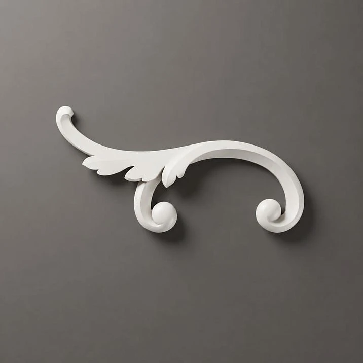 NPU-291L Molded Decor &mdash; a polyurethane decorative overlay with carved relief imitation